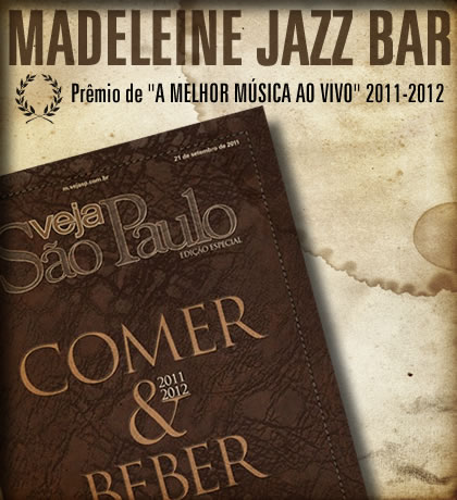 Madeleine Prêmio Veja São Paulo